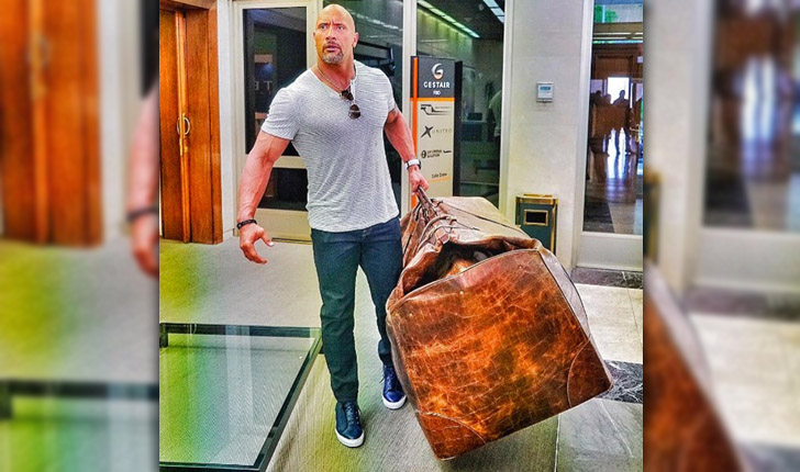 The Rock Is Probably Carrying Smaller Rocks