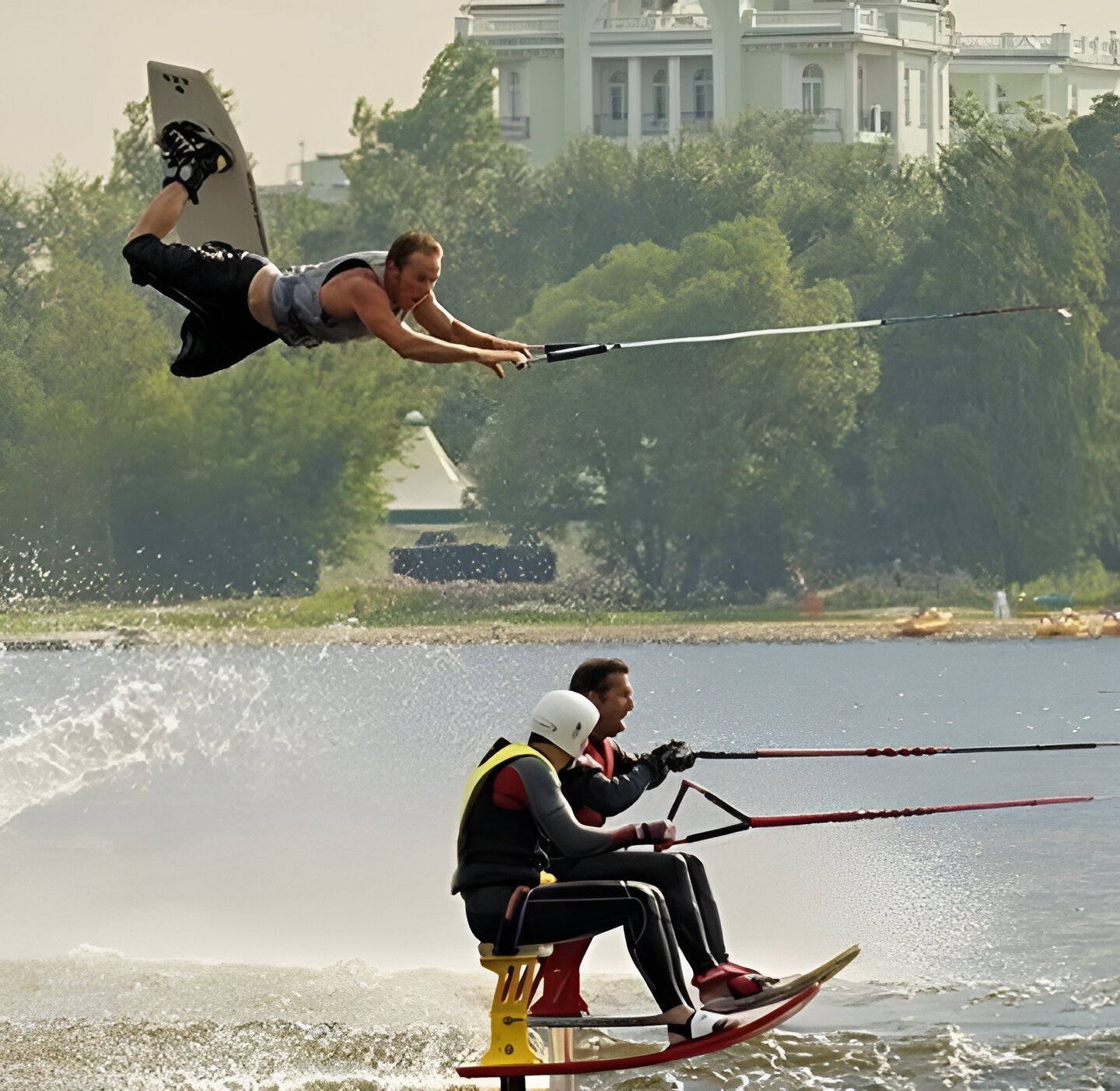 Water Skiing Mishap