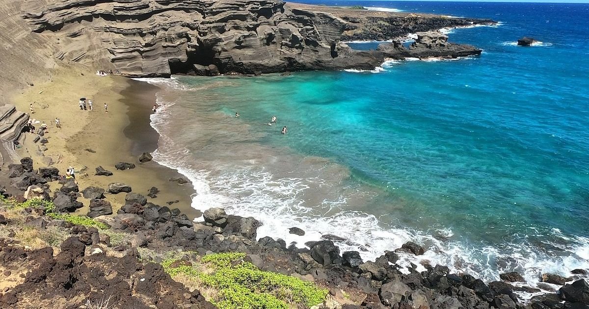 Papakōlea Beach, Hawaii