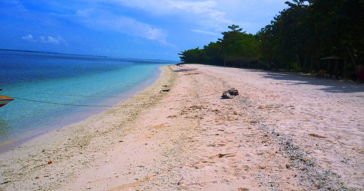 Pink Beach, Great Santa Cruz Island, Zamboanga, The Philippines